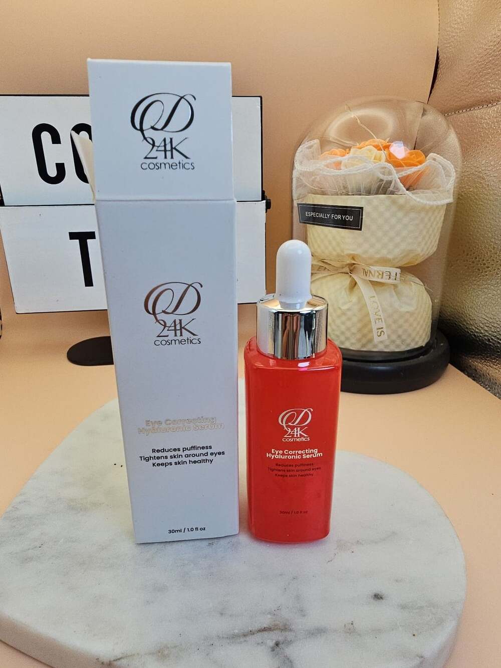 D24K Cosmetics Eye Correcting Hyaluronic Serum 30ml